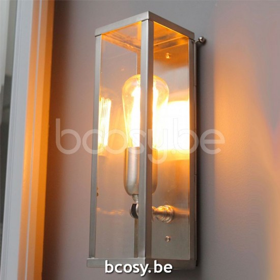 Lampentotaal Authentage Landelijke Vitrine 1L Small wandlamp.