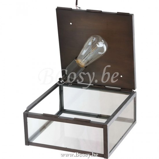 Authentage VIT001201 VITRINE Plafondlamp licht E27 Bronze Authentage Plafondlamp licht verlichting.