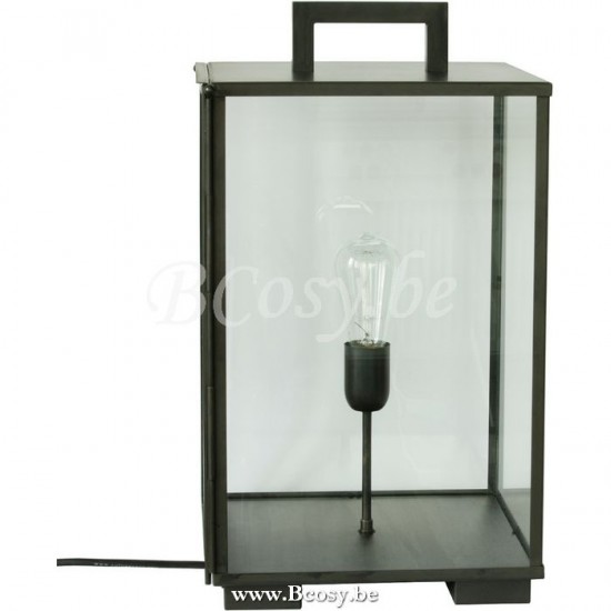 Authentage VIT001448 VITRINE tafellamp E27 Bronze Authentage Tafellampen Leeslichten Leeslampen Binnenverlichting.