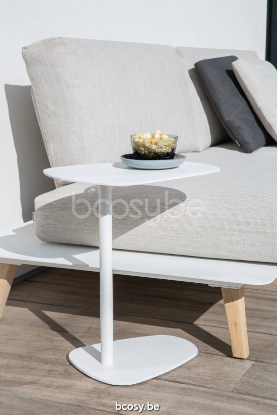 Diphano Easy-Fit garden outdoor coffee side tables B (42x34) PCA White.