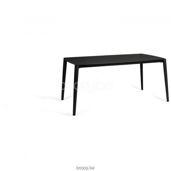 Diphano Icon Gartentisch 164x96 Aluminium Lava Gestell Tischplatte Keramik Steinkohle 6 mm auferlegt.