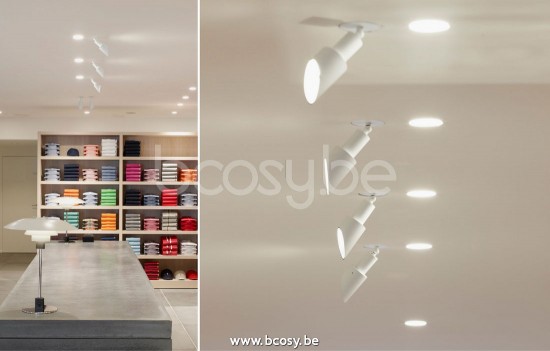 Tekna FLATSPOT 3-TRIMLESS XOB LED-gelakt Wit.