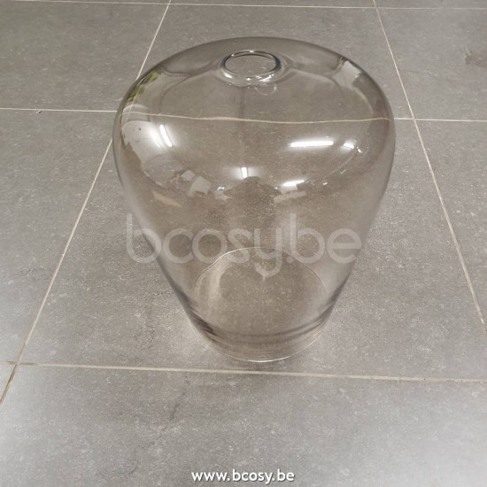 Marckdael VVD Tulpeglas Topaz Cognac topaas lampekap VVD VDV Verlichting van Dijck Dyck Markdaal.