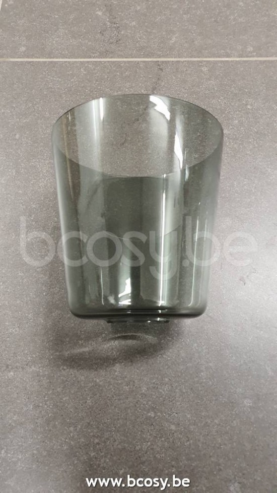 Marckdael VVD konisch glas fume fume-gerookt glas lampekap VVD VDV Verlichting van Dijck Dyck Markdaal.