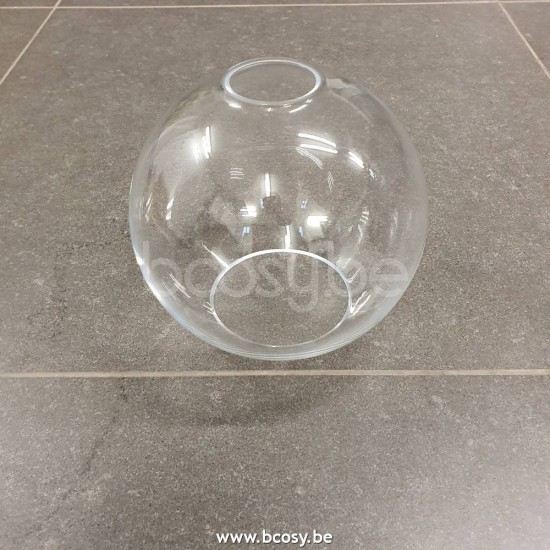 Marckdael VVD Glasbol helder helder lampekap VVD VDV Verlichting van Dijck Dyck Markdaal.