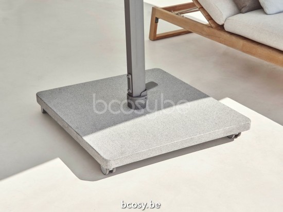 Jardinico ANTEGO Pied De Parasol 125kg Silk Grey Granite.