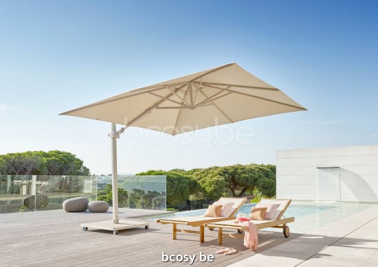 Jardinico ANTEGO Bodenplatten Schirmstaender fuer Sonneschirm Sonnenschirm Parasol .