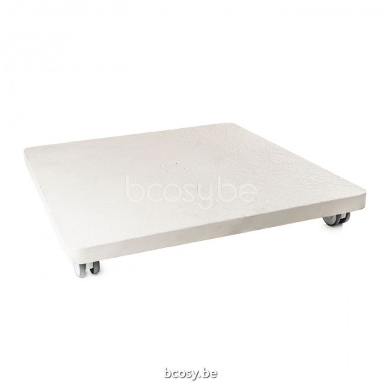 Jardinico ANTEGO Vierkante Parasolvoet 125kg Sandstone Antego.