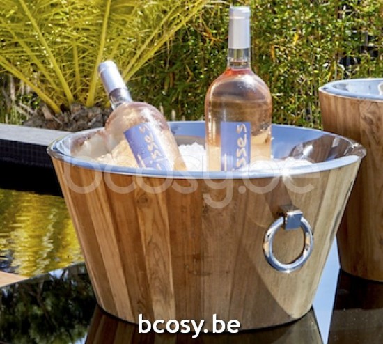 Jardinico ANTIBES Seau-à-glace Teak.