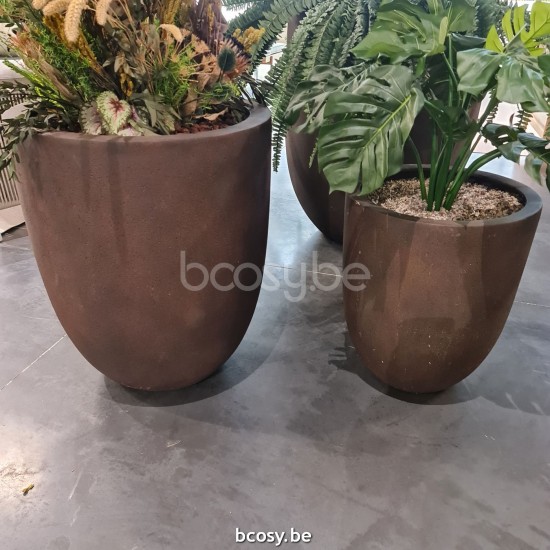 Garten.ag Brandstores Jardinico24 CUMINO Pflanzentopf Und Blumentopf Für Draußen--Ø90x100H-L-P18.