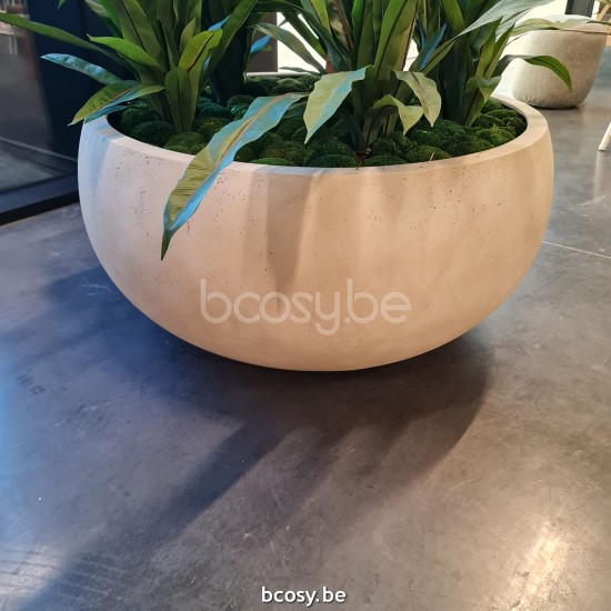 Garten.ag Brandstores Jardinico24 CUMINO Pflanzentopf Und Blumentopf Für Draußen--ø 114 x 54 cm-W-P01.