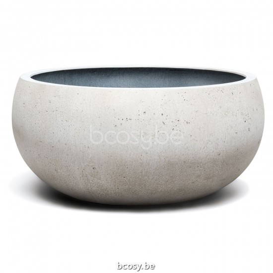 Jardinico CUMINO Fungo Ronde Plantenpot ø 114 x 54 cm Brede Panna.