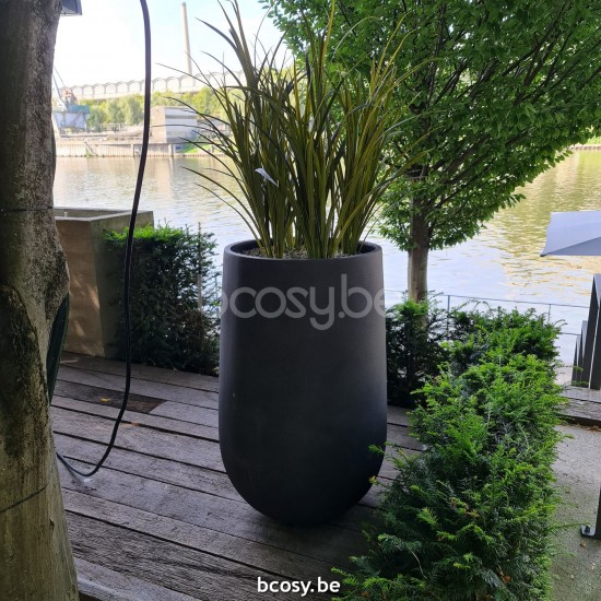 Garten.ag Brandstores Jardinico24 CURVO Pflanzentopf Und Blumentopf Für Draußen--ø55x90H-H-P30.