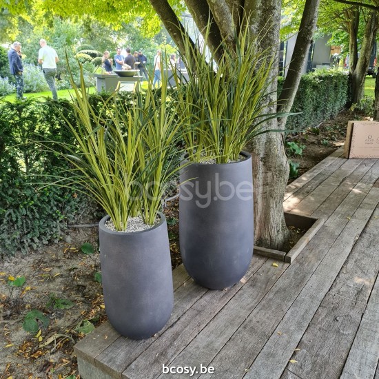 Jardinico CURVO Jardinière Set de poterie Curvo Caffé.