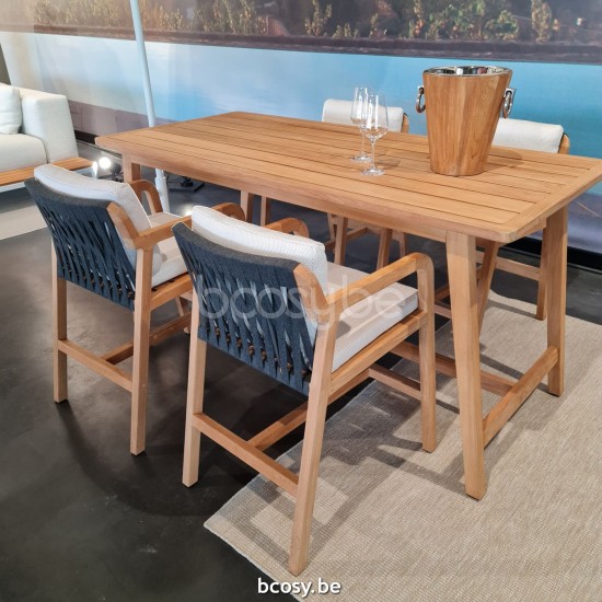 Jardinico FLEXX chaises tabourets de bar de jardin à mi hauteur.