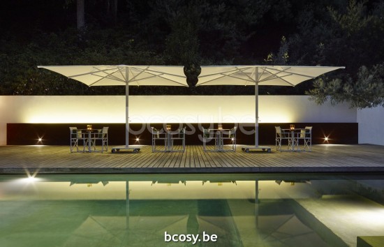 Jardinico JCP201 Central centre pole Market sunshades Umbrellas.