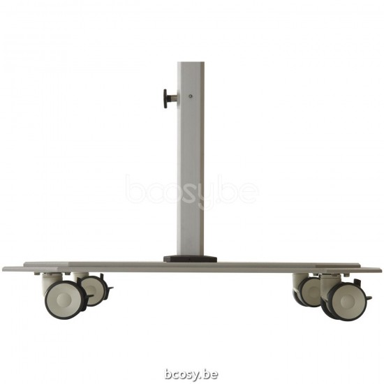 Jardinico JCP301 300x300 Square Cantilever Parasol Pole White Canopy Pitch Sunbrella Plus Marine.