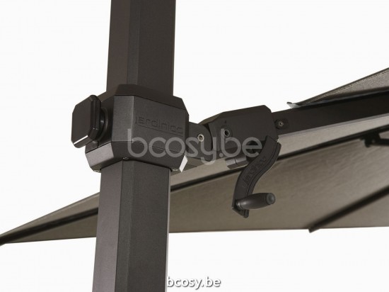 Jardinico JCP302 Parasols suspendus deportés pendants décentrés flottants à mât libre décentré.