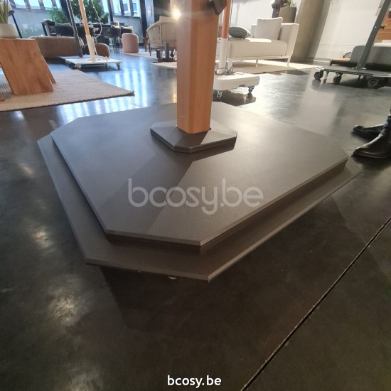 TUUCI OCEAN MASTER MAX SINGLE CANTILEVER ALUMA TEAK 300x425 Cantilever Parasol.