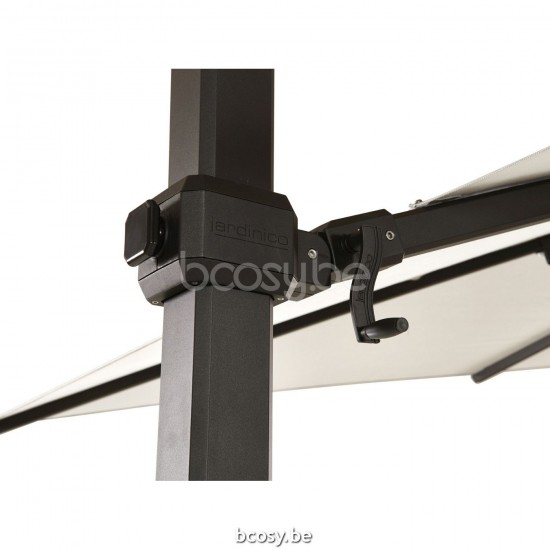 Jardinico JCP402 Parasols suspendus deportés pendants décentrés flottants à mât libre décentré.