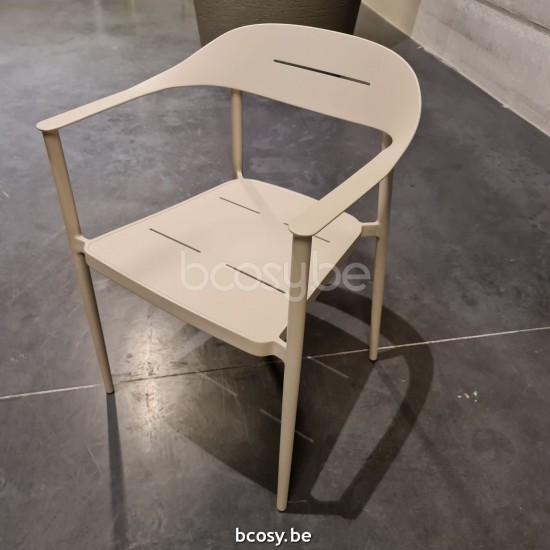 Jardinico KUDOS BISTRO Fauteuil Aluminium Thermolaqué En Lin.