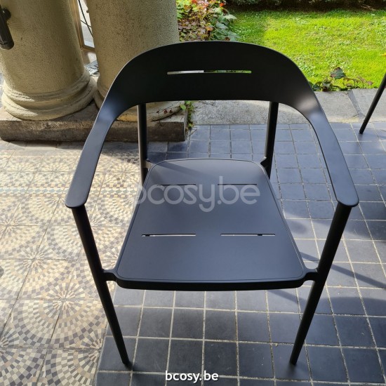 Jardinico KUDOS BISTRO Fauteuil Noir.