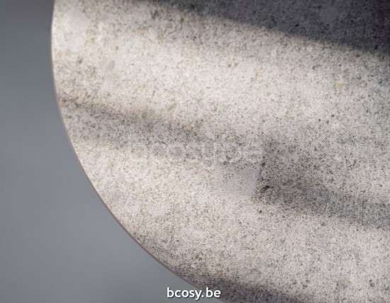 Jardinico LEGNA Table De Jardin Sable Teck Ceramic Taupe Grey.