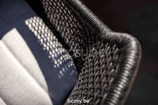 Jardinico LEWIS fauteuils de jardin avec accoudoirs.