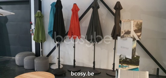 Garten.ag Brandstores Jardinico24 MALIBU Ampelschirm Mittelstocksonnenschirm Mittelstockschirm Teleskopschirm-240x240-2,4x2,4-A30-C200.