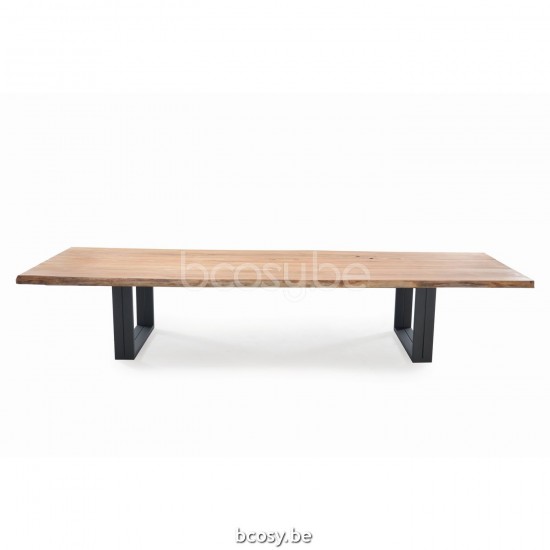 Jardinico NATURE Rectangular Garden Table Black Teak.