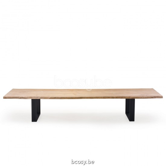 Jardinico NATURE Rectangular Garden Table Black Teak.