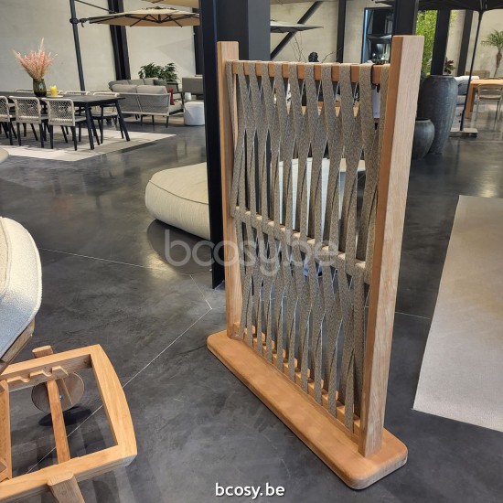 Jardinico NOA Séparation de jardin basse teck - cordon artichaut.