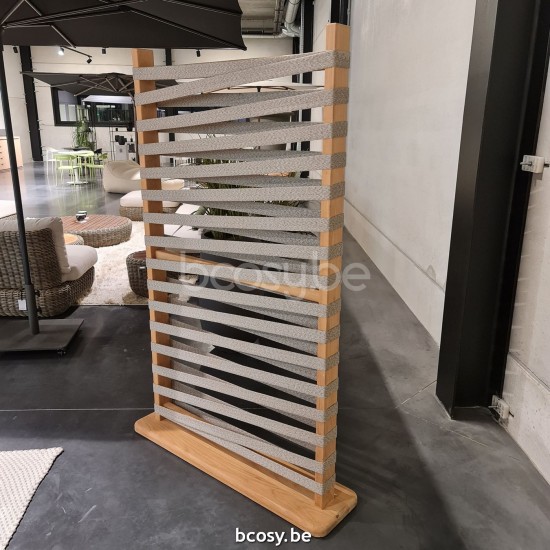Jardinico NOA Garden divider low teak - artichoke strap.