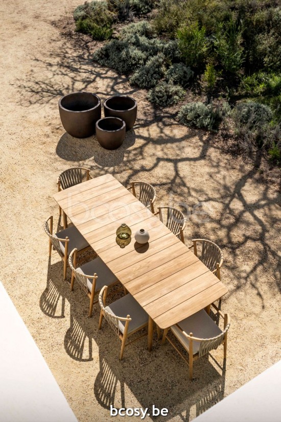 Jardinico NOA Table De Jardin Teck.
