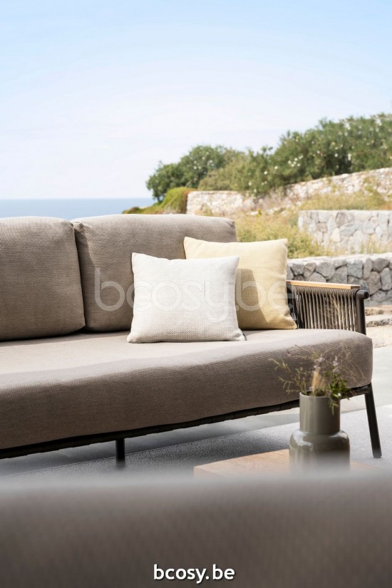 Jardinico SCOOP Canapé Sofa 3p Lava - Brown Beige.