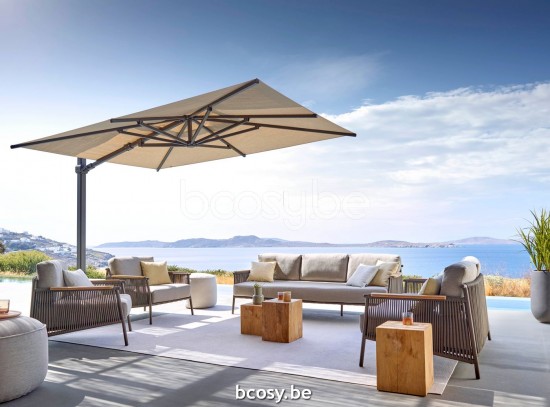 Jardinico SCOOP Sofa 3s Lava - Brown Beige.