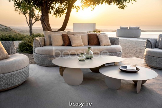 Jardinico TARO Table basse ronde Lin.