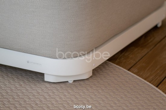 Jati&Kebon Durbuy salons de jardin détente 3places Aluminium blanc mat.