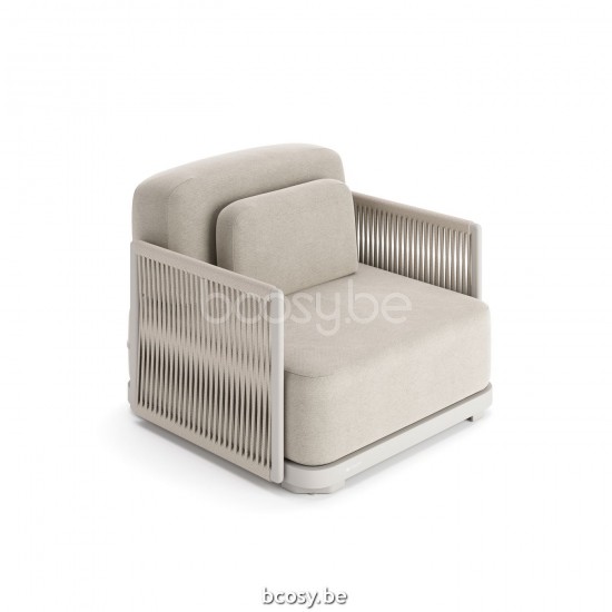 Jati Kebon Durbuy Sofa 1-zits Zandkleur.