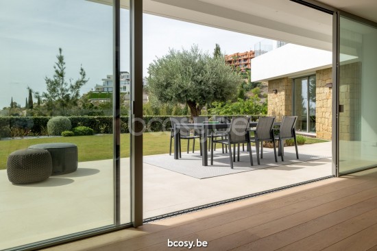 Jati&Kebon Beja chaises de jardin empilables Aluminium anthracite mat.