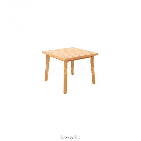 Jati Kebon Lynn Teak Side Table Teak Natural Smooth 55X55.