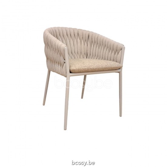 Jati Kebon Fortuna Socks Chaise de jardin avec accoudoirs.