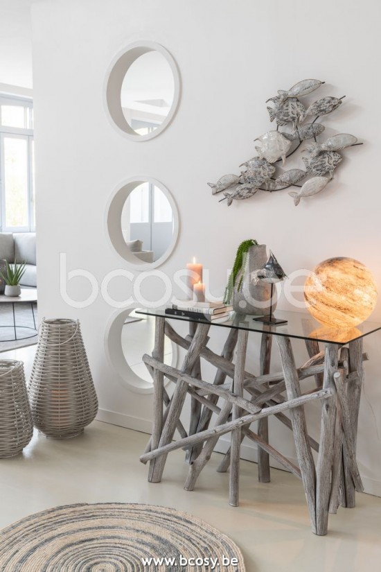 J Line Jline Lanterna Intrecciata Led Plastica Bianco Small Linterna Tejido Led Plastico Blanco Small