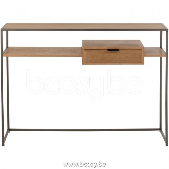 Jline 10606 wandmeubel console met lade j line Meubels Meubles Furniture Möbel Muebles Mobili MEUBELEN Consoles