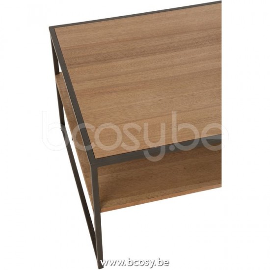 J Line Jline Tv Tisch 1 Schublade Holz Metall Naturell tv fernseher schrank fernseher schraenke moebel