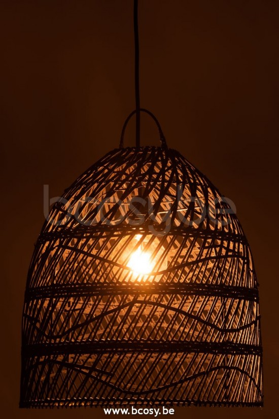 Éclairage Armatures Luminaires D'intérieur Abats Jours Jolipa J Line Jline Abat Jour Vagues Rotin Noir