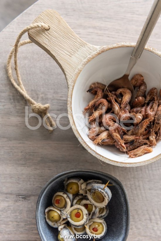 Jline Cuenco Asa Mango Madera Whitewash