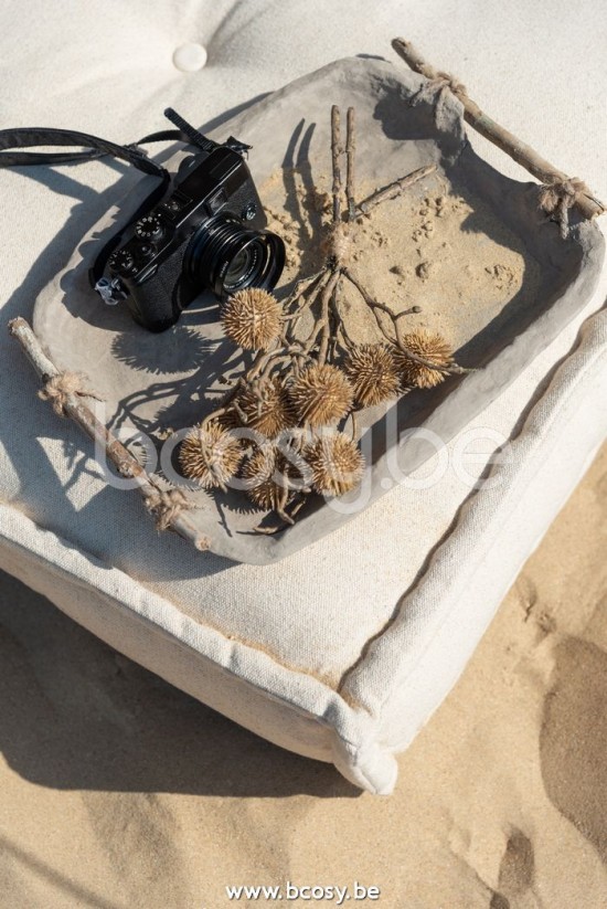 Jline Bandeja Chad Papel Mache Marron