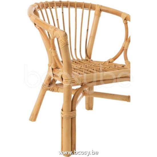 J Line Jline Child Seat Filou Rattan Natural Children s kids playroom chairs