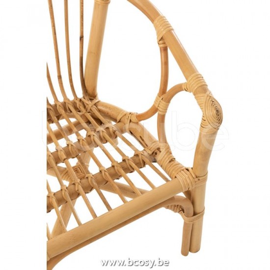 J Line Jline Kinderstuhl Filou Rattan Naturell Kinderstuhl Kinderstuehle